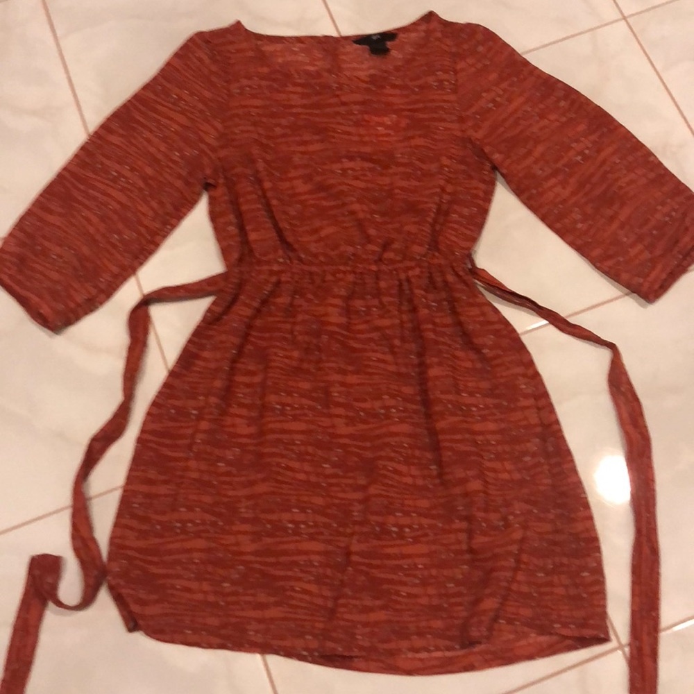 H&M orange dress